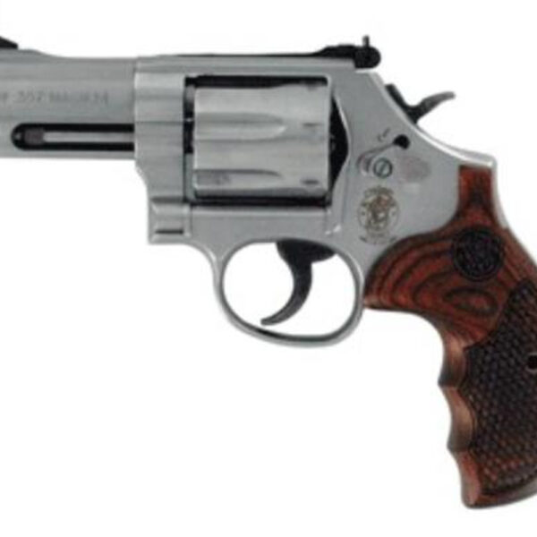 Smith & Wesson 686 Textured Wood Grips 357 7rd TALO