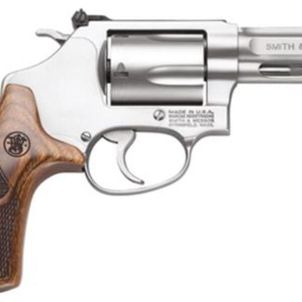 Smith & Wesson 60 Pro Series 357 Magnum/.38 +P 3" Barrel Matte SS Laminate Wood Grip
