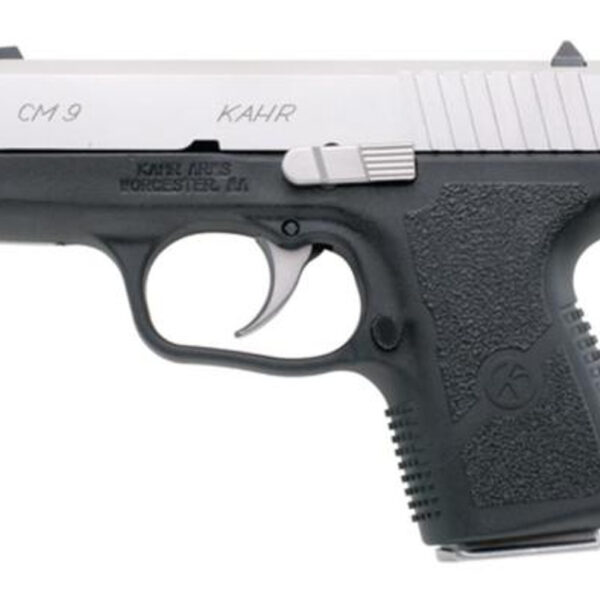 Kahr CM9 Pistol, (3.0" Barrel) Black Polymer Frame, Matte Stainless