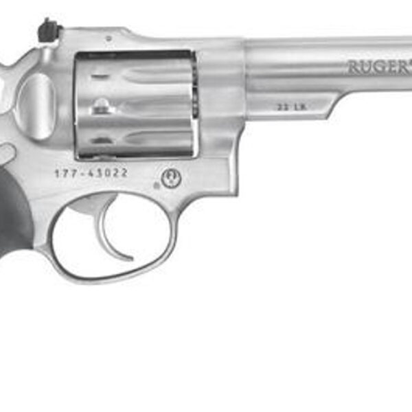 Ruger GP100 22LR 5.5" Barrel Double Action Fixed Sight Adjustable Sights 10 rd