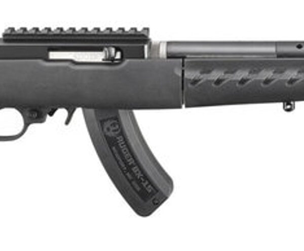 Ruger 22 Charger Lite 22 LR, 10" Threaded Barrel, Black, Bipod, 15rd