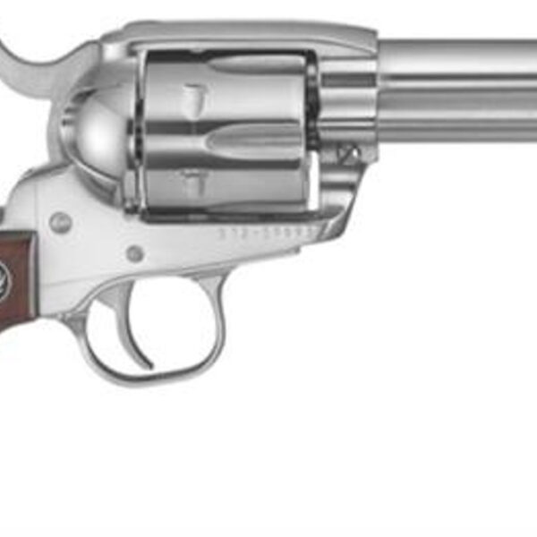 Ruger Vaquero Stainless 357/38 Spl, 4 5/8" Barrel, 6 Rd