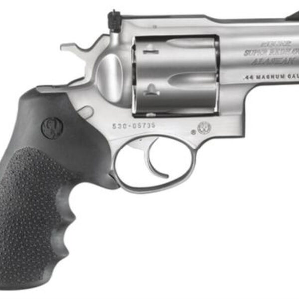 Ruger Super Redhawk Alaskan, 44 Mag, 2.5" Barrel, Hogue Tamer Monogrip