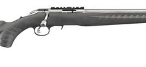Ruger American Rimfire 17 HMR 18" Threaded Barrel Synthetic Stock SS 9 rd Mag