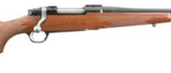 Ruger M77 Hawkeye Compact .308 Win 16" Satin Blue Barrel, American Walnut Stock, Rings, 4 Rounds