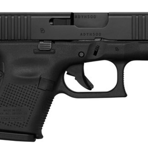 Glock G26 Gen5 9mm, 3.43" Barrel, Fixed Sights, 10rd