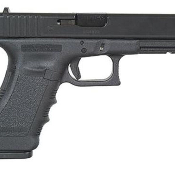 Glock G37 45 GAP 4.49" Barrel, FS Poly Grip/Frame Black, 10rd