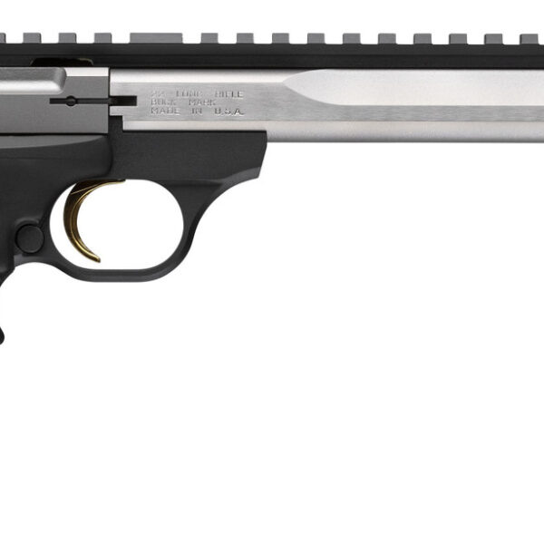 Browning Buck Mark Contour 22 LR, 7.65" Threaded Barrel, Stainless Serrated Slide, 10rd