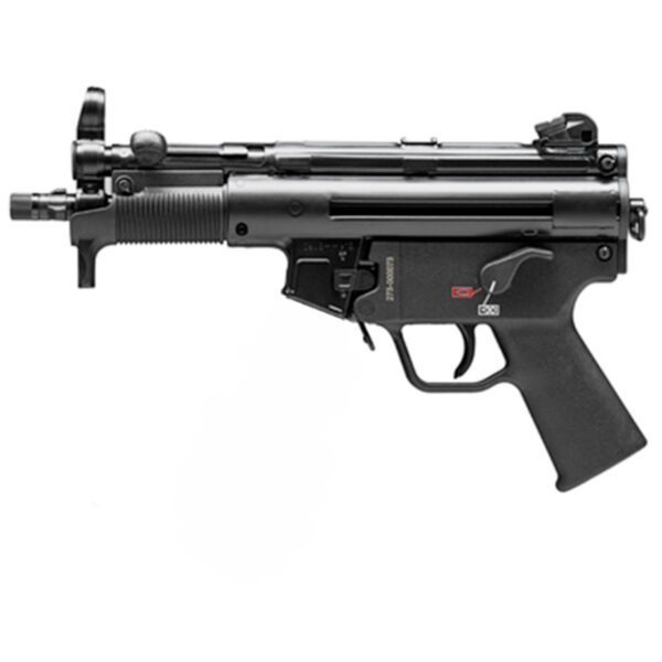 HK SP5K PDW 9mm, 5.83" Barrel, Black, No Stock (Sling Mount), 10rd