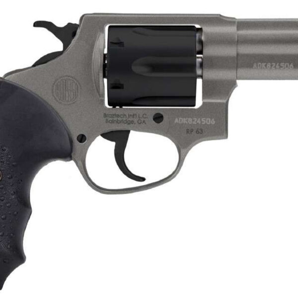 Rossi RP63 357 Magnum, 3" Barrel, Tungsten, Rubber Grips, 6rd