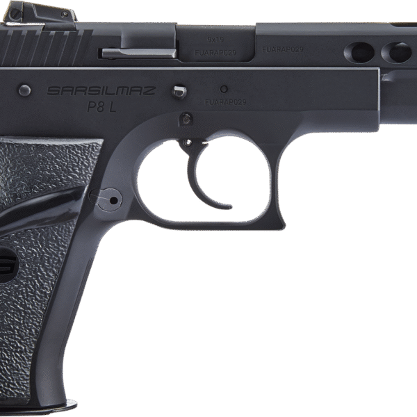 SAR USA P8L 9mm, 4.6" Barrel, Combat Sights, Black, 17rd