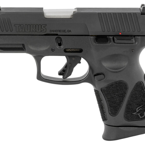 Taurus G3C *MA Compliant* 9mm, 3.26" Barrel, MTS, Adjustable Rear, Black, 10rd