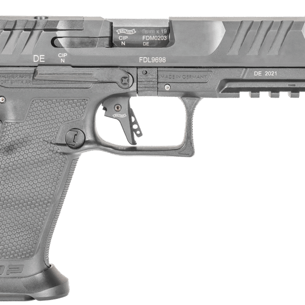 Walther PDP Pro Full Size 9mm, 5.1" Threaded Barrel, Black, Optics Ready, 10rd