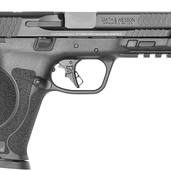 Smith & Wesson M&P9 M2.0 9mm, 4.6" TB, Black, OR/Optic Height Sights, Flat Face Trigger, 17rd