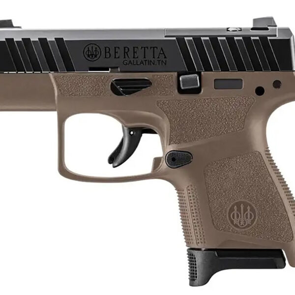 Beretta APX A1 Carry 9mm, 3" Barrel, FDE, Optic Ready, 8rd