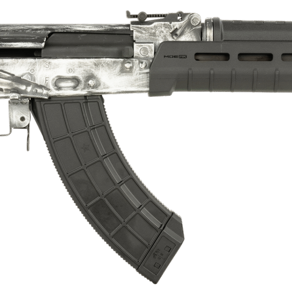 Century Draco VSKA 7.62x39mm 6.25" Barrel, Distressed White Stamped Rec, Magpul Furniture, 30 rd