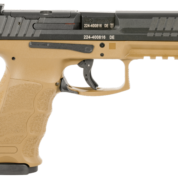 HK VP9 9mm, 4.09" Barrel, Flat Dark Earth, 17rd
