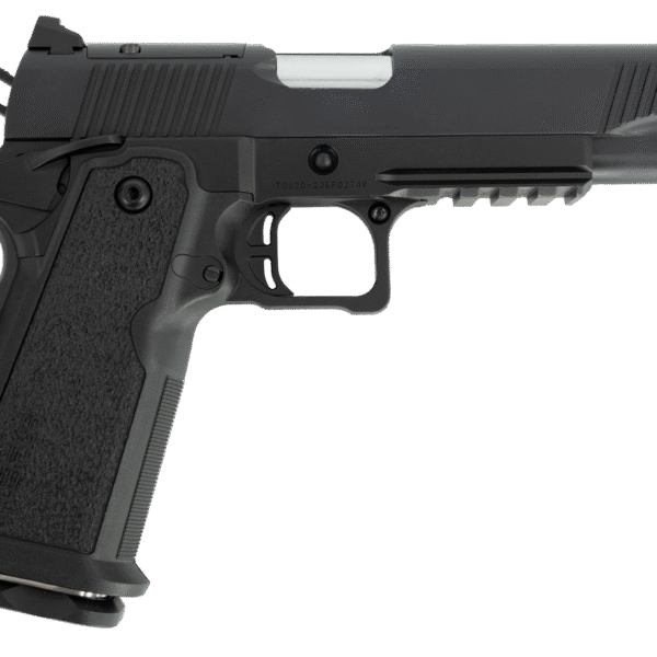 Tisas 1911 Duty 9mm, 5" Barrel, Black Cerakote, Picatinny Rail, 17rd