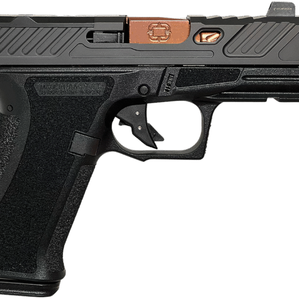 Shadow Systems CR920XP Elite 9mm, 3.65" Bronze Compensated Barrel, Black, Optic Ready, 15rd