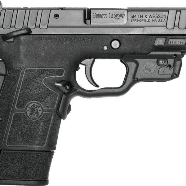 Smith & Wesson Equalizer Micro Compact 9mm, 3.675" Barrel, Black, Optics Ready, 15rd