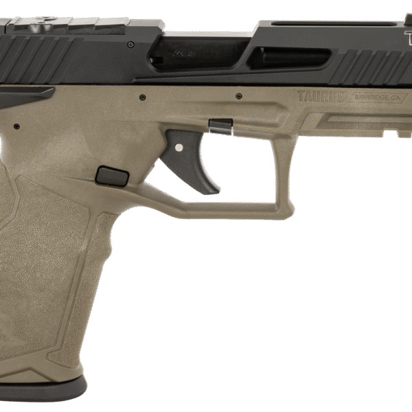 Taurus TX22 Gen 2 TORO 22 LR, 4.1" Threaded Barrel, Olive Drab Green, 22rd