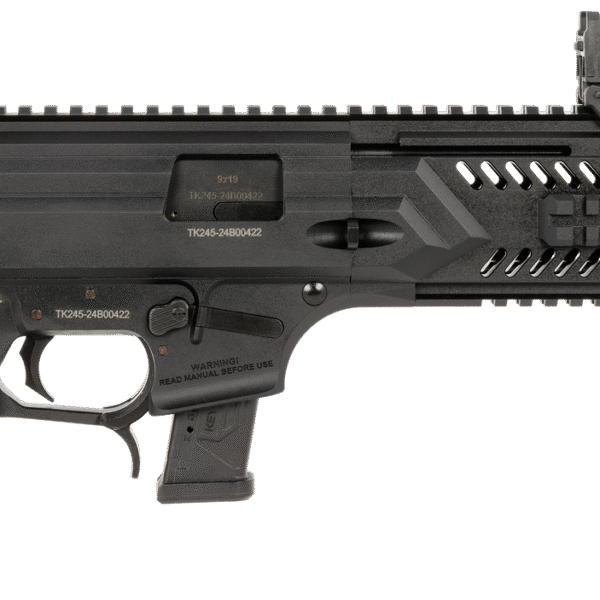 GForce Blade 8 9mm, 8" Threaded Barrel, Black, Glock Magazine Compatible, 14rd