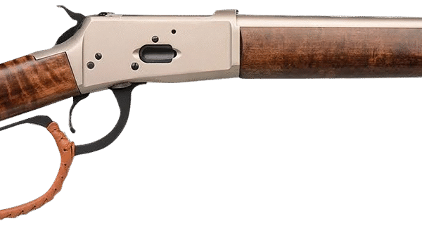 Gforce Arms Saddlehorn Mares Leg 357 Mag,12" Threaded Barrel, Nickel, Turkish Walnut, Thread Protector, 5rd