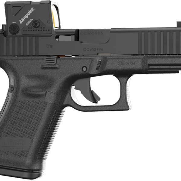 Glock19 Gen5 MOS 9mm, 4" Barrel, Aimpoint COA Optic, Flared Mag Well, 15rd