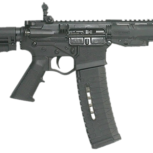 ATI Alpha Maxx AR15 Pistol 5.56x45/223, 7.5" Barrel, Black, Pro 2A Blade Brace, M-Lok, 60rd