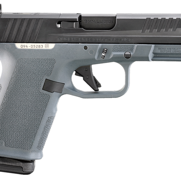 Ruger RXM 9mm, 4" Barrel, Gray Frame, Black Slide, Optic Ready, 10rd