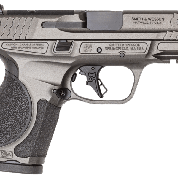 Smith & Wesson M&P9 M2.0 Compact Metal Frame 9mm, 3.6" Barrel,, Optics Ready, Tungsten Gray Cerakote, 2x15rd Mags