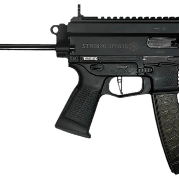 Grand Power Stribog SP9A35 9mm,PDW, Tailhook Brace, 3x30rd