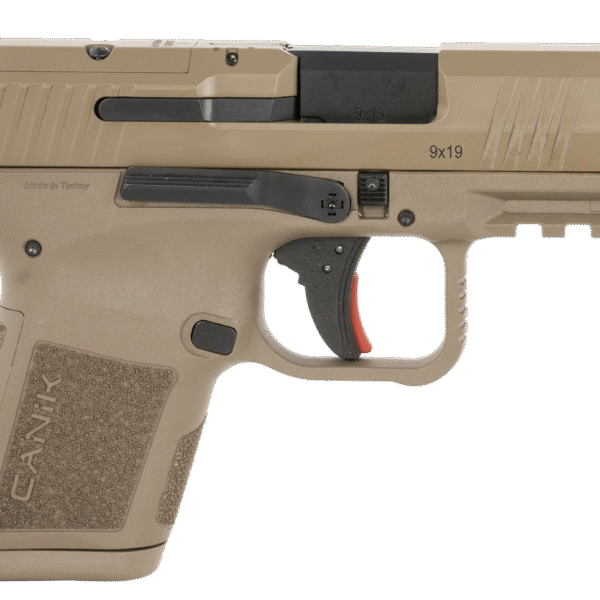 Canik METE MC9 9mm, 3.18" Barrel, Matte Finish, Flat Dark Earth Frame, Black Slide, Optic Ready, 10Rd, 2 Mags, California Compliant