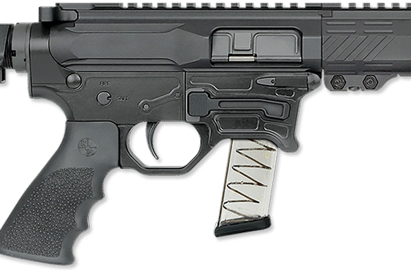 Rock River Arms LAR-BT9G 9mm, 7" Threaded Barrel, M-Lok, Black, Picatinny Rail, SBA3 Brace, Rubber Grip, Glock Mags