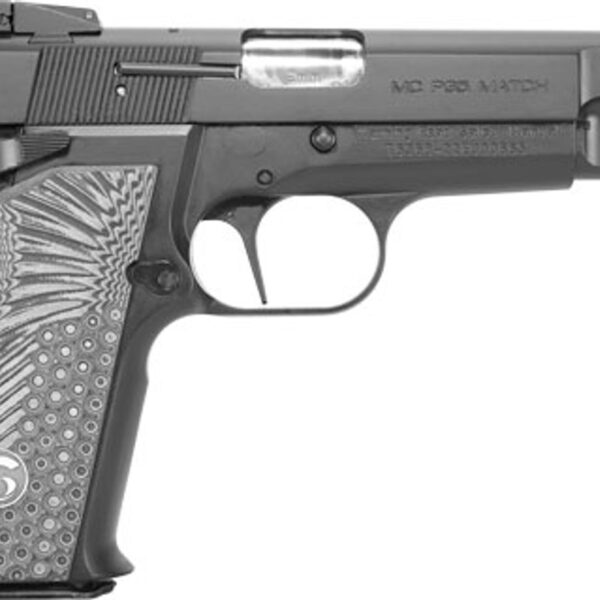 Girsan MCP35 Match 9mm, 4.87" BBL, Ambi Safety, Fiber Optic Front Sight/Adj Rear, 15Rnd