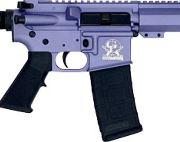 Great Lakes GL-15 223 Wylde, 7.5" Barrel, ORC Wild Orchid, Stainless, 30rd