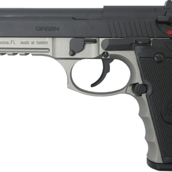 Girsan REGARD MC 9mm, 4.9" Barrel, Alloy Frame, Two-Tone, Ambi Safety/Decocker, Fixed Sights, 18rd