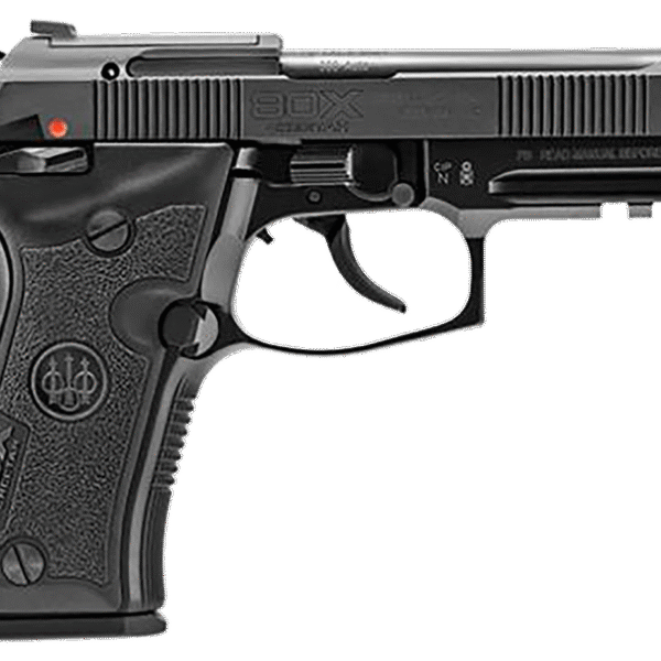 Beretta 80X Cheetah 380 ACP, 3.8" Barrel, Black, Manual Safety, Optic Ready, 13rd