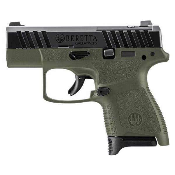 Beretta APX-A1 Carry 9mm, 2.9" Barrel, Olive Drab Green, Optics Ready, 8rd