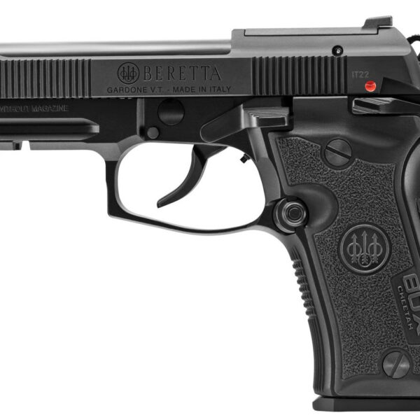 Beretta 80X Cheetah 380 ACP, 3.9" Barrel, Black, Optic Ready, 10rd