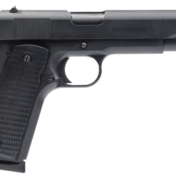 Century Arms Centurion 11 45 ACP, 5" Barrel, Black Polymer, Fixed Sights, 8rd