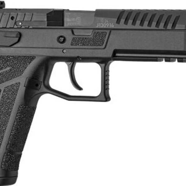 CZ P-09 F Nocturne 9mm, 5.3" Threaded Barrel, Black, Optic Ready, 21rd