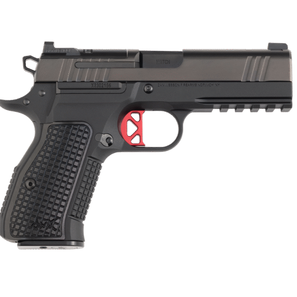 Dan Wesson DWX Compact 9mm, 4" Barrel, Black, Night Sights, Optics Ready, 15rd