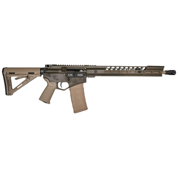 Diamondback DB10 308 Winchester, 16" Barrel, Olive Drab Green Cerakote, Flat Dark Earth Furniture, 20rd