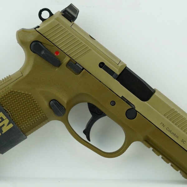 *USED* FN FNX Tactical Bundle 45 ACP, 5.3" Barrel, Flat Dark Earth, Picatinny Rail, 15rd