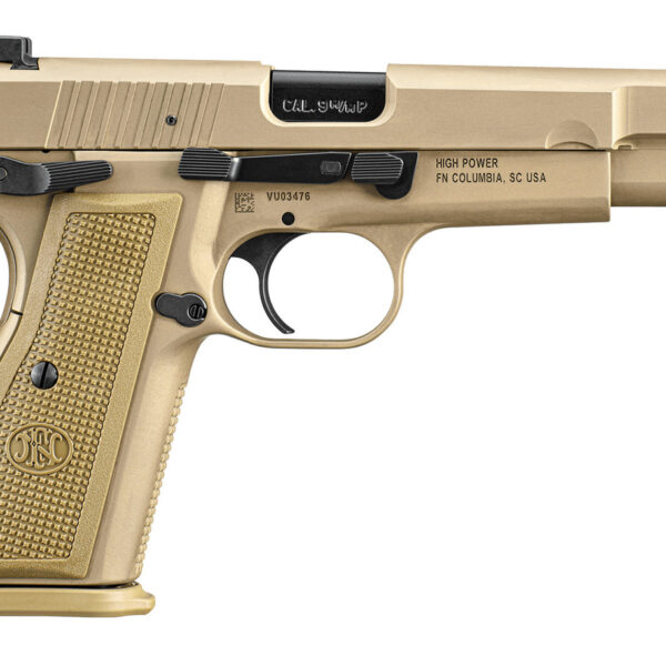 FN High Power FS 9mm, 4.7" Barrel, Flat Dark Earth, 17rd