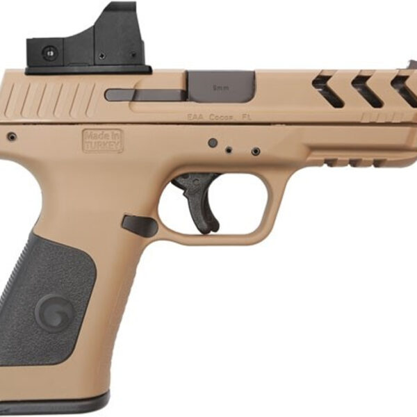 Girsan MC28SA 9mm, 4.25" Barrel, Optic, Flat Dark Earth, 15rd