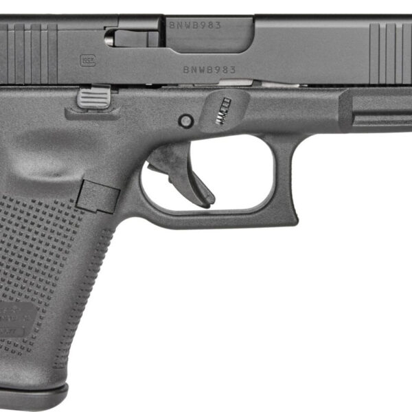 Glock G49 Gen 5 MOS 9mm, 4.49" Barrel, Black, Optic Ready, 15rd