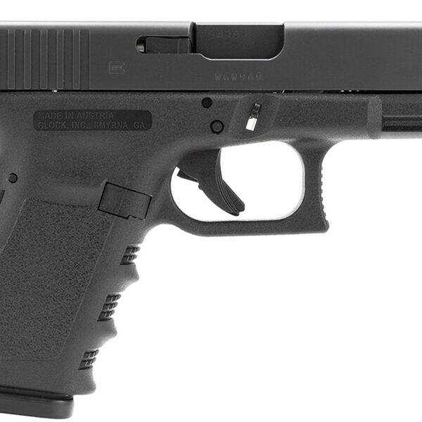 Glock G19 Gen 3 9mm, 4" Barrel, Black, CA Compliant, 10rd