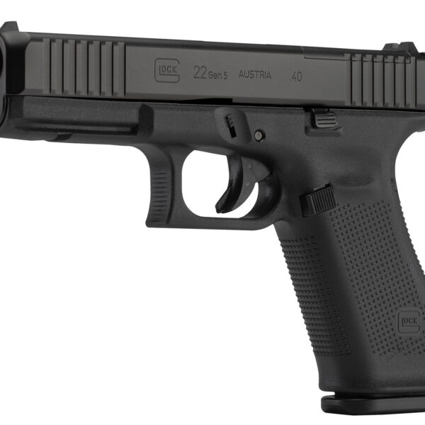 Glock 22 Gen5 MOS AUS .40 S&W, 4.49" Barrel, Fixed Sights, Black, 10rd